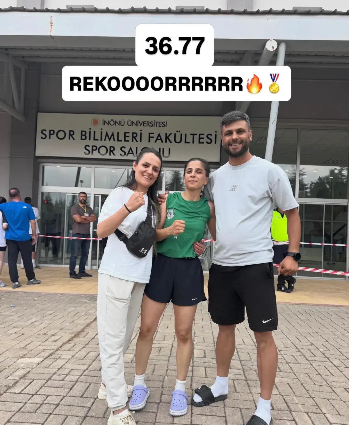Yeşilova Spor Akademisi öğrencisi 36.77 derece ile parkur rekoru kırdı